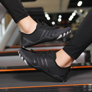 Sommer Atmungsaktive Wasserschuhe Aquaschuhe Leicht Sportlich Barfußschuhe Rutschfest Outdoor Walking Minimalistisch (Unisex)