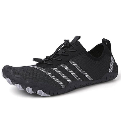 Sommer Atmungsaktive Wasserschuhe Aquaschuhe Leicht Sportlich Barfußschuhe Rutschfest Outdoor Walking Minimalistisch (Unisex)