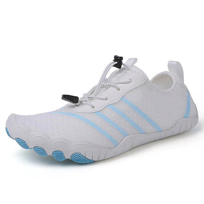 Sommer Atmungsaktive Wasserschuhe Aquaschuhe Leicht Sportlich Barfußschuhe Rutschfest Outdoor Walking Minimalistisch (Unisex)