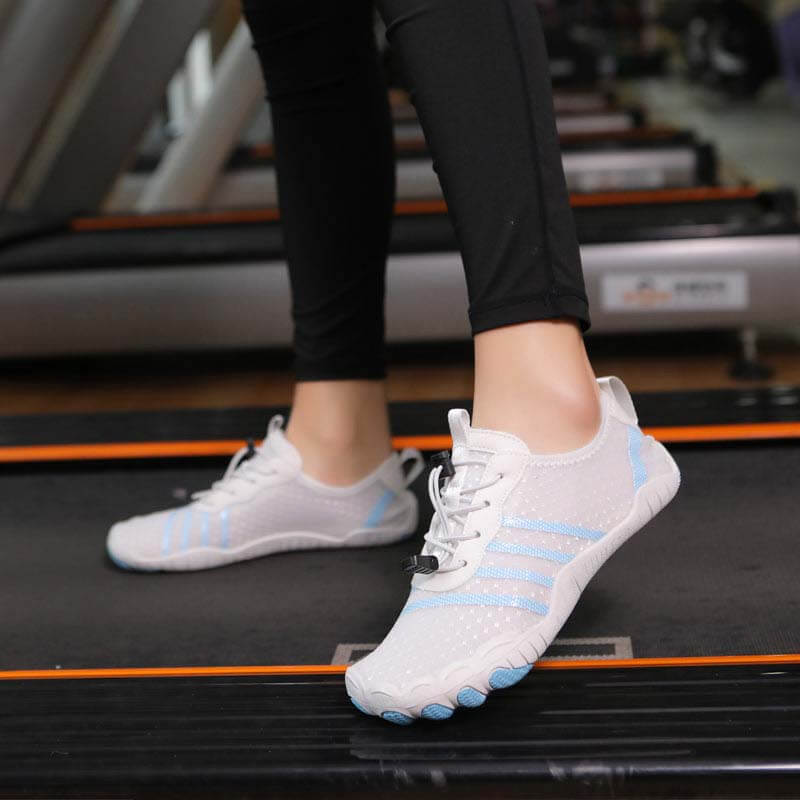 Sommer Atmungsaktive Wasserschuhe Aquaschuhe Leicht Sportlich Barfußschuhe Rutschfest Outdoor Walking Minimalistisch (Unisex)