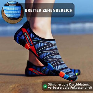 Barfuß-Wasserschuhe, schnell trocknend, atmungsaktiv, leicht, Aqua-Socken, Schwimmen, Strandschuhe für Outdoor-Fitness, Radfahren (Unisex)