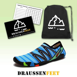 Barfuß-Wasserschuhe, schnell trocknend, atmungsaktiv, leicht, Aqua-Socken, Schwimmen, Strandschuhe für Outdoor-Fitness, Radfahren (Unisex)