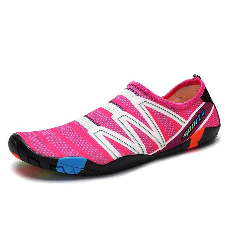 Barfuß-Wasserschuhe, schnell trocknend, atmungsaktiv, leicht, Aqua-Socken, Schwimmen, Strandschuhe für Outdoor-Fitness, Radfahren (Unisex)