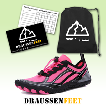 Lade das Bild in den Galerie-Viewer, draussenfeet barfussschuhe 31447 rosenrot
