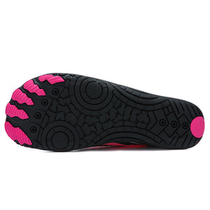 draussenfeet barfussschuhe 31447 rosenrot