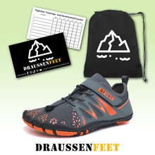 Lade das Bild in den Galerie-Viewer, draussenfeet barfussschuhe 31449 grau
