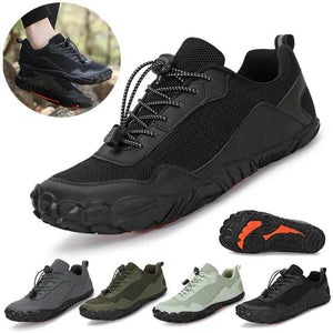 Herren Barfuß-Wanderschuhe, atmungsaktiv, Outdoor-Sport, Kletterschuh, Trekking-Turnschuhe, rutschfeste Jogging-Schuhe