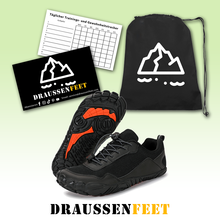 Lade das Bild in den Galerie-Viewer, draussenfeet barfussschuhe 31468 schwarz
