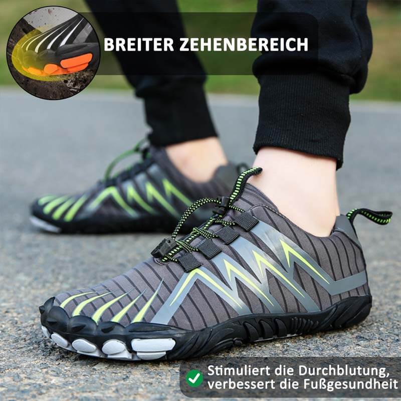Outdoor-Fünf-Finger-Schuhe, Bergsteigen, atmungsaktive Wanderschuhe, Langlauf, Klettern, Laufen, Flussverfolgungsschuhe, Gesunde und Bequeme Barfußschuhe (Unisex)