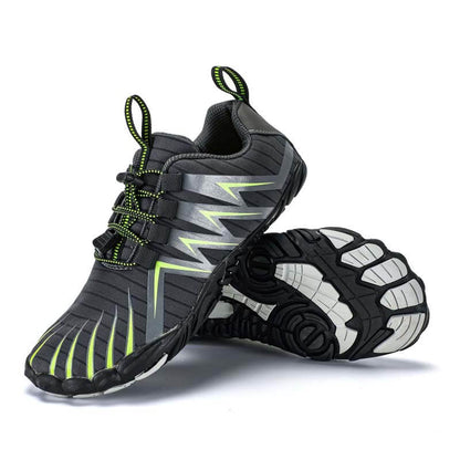 Outdoor-Fünf-Finger-Schuhe, Bergsteigen, atmungsaktive Wanderschuhe, Langlauf, Klettern, Laufen, Flussverfolgungsschuhe, Gesunde und Bequeme Barfußschuhe (Unisex)