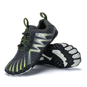 draussenfeet barfussschuhe 31445 grau