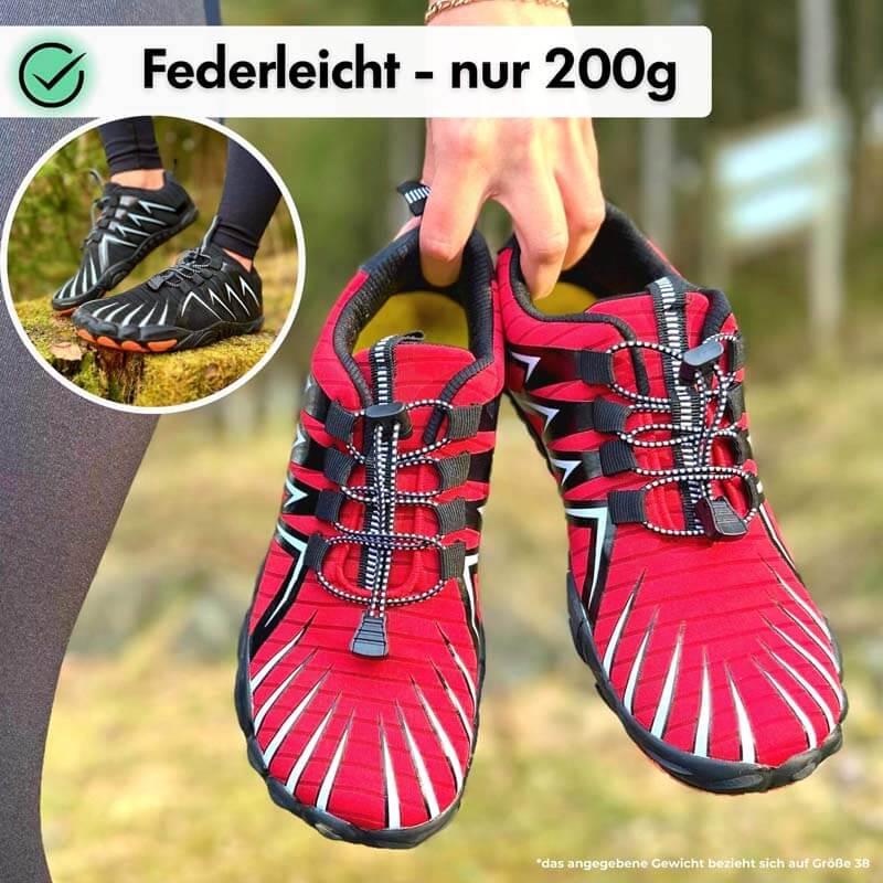 Outdoor-Fünf-Finger-Schuhe, Bergsteigen, atmungsaktive Wanderschuhe, Langlauf, Klettern, Laufen, Flussverfolgungsschuhe, Gesunde und Bequeme Barfußschuhe (Unisex)