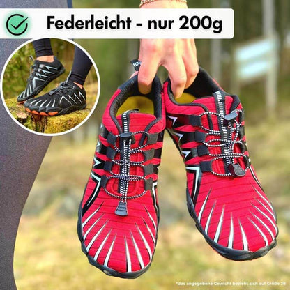Outdoor-Fünf-Finger-Schuhe, Bergsteigen, atmungsaktive Wanderschuhe, Langlauf, Klettern, Laufen, Flussverfolgungsschuhe, Gesunde und Bequeme Barfußschuhe (Unisex)