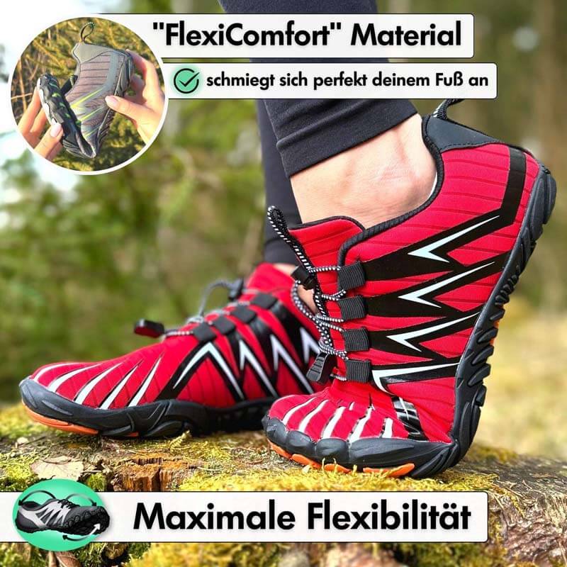Outdoor-Fünf-Finger-Schuhe, Bergsteigen, atmungsaktive Wanderschuhe, Langlauf, Klettern, Laufen, Flussverfolgungsschuhe, Gesunde und Bequeme Barfußschuhe (Unisex)