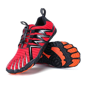 Outdoor-Fünf-Finger-Schuhe, Bergsteigen, atmungsaktive Wanderschuhe, Langlauf, Klettern, Laufen, Flussverfolgungsschuhe, Gesunde und Bequeme Barfußschuhe (Unisex)