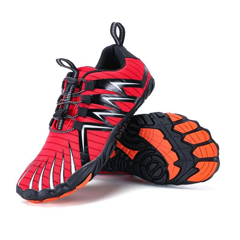Outdoor-Fünf-Finger-Schuhe, Bergsteigen, atmungsaktive Wanderschuhe, Langlauf, Klettern, Laufen, Flussverfolgungsschuhe, Gesunde und Bequeme Barfußschuhe (Unisex)