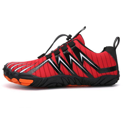 Outdoor-Fünf-Finger-Schuhe, Bergsteigen, atmungsaktive Wanderschuhe, Langlauf, Klettern, Laufen, Flussverfolgungsschuhe, Gesunde und Bequeme Barfußschuhe (Unisex)