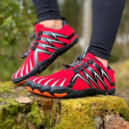 Outdoor-Fünf-Finger-Schuhe, Bergsteigen, atmungsaktive Wanderschuhe, Langlauf, Klettern, Laufen, Flussverfolgungsschuhe, Gesunde und Bequeme Barfußschuhe (Unisex)