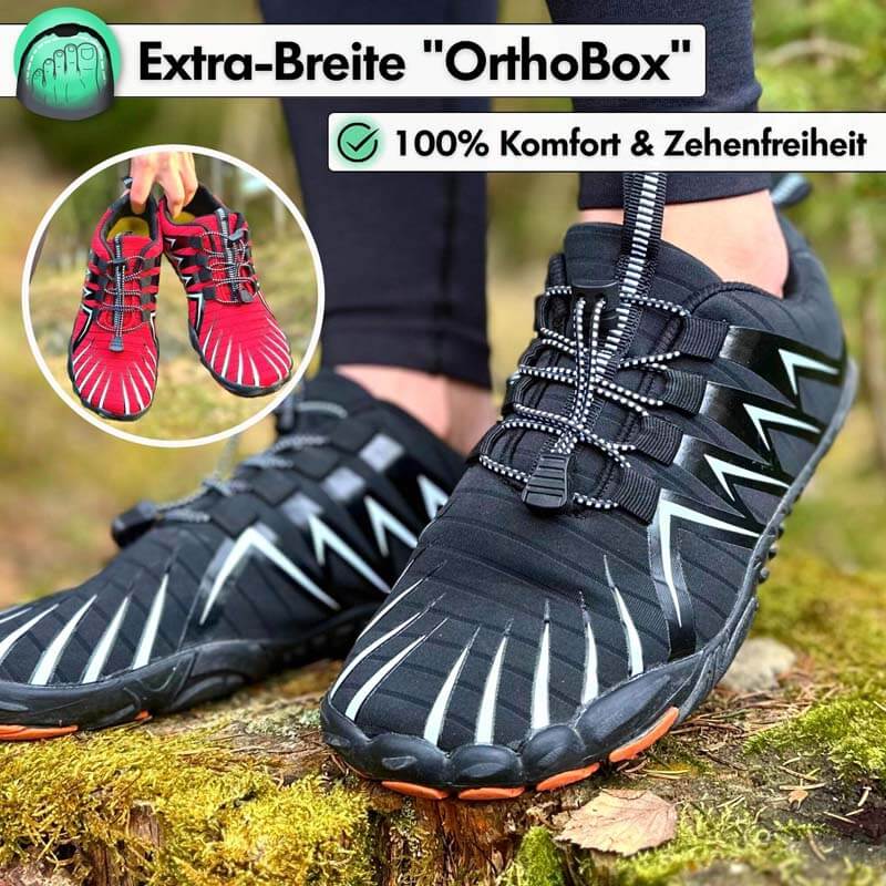 Outdoor-Fünf-Finger-Schuhe, Bergsteigen, atmungsaktive Wanderschuhe, Langlauf, Klettern, Laufen, Flussverfolgungsschuhe, Gesunde und Bequeme Barfußschuhe (Unisex)