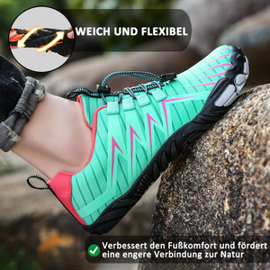 draussenfeet barfussschuhe 31474 turkis