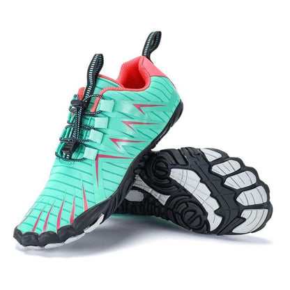 Outdoor-Fünf-Finger-Schuhe, Bergsteigen, atmungsaktive Wanderschuhe, Langlauf, Klettern, Laufen, Flussverfolgungsschuhe, Gesunde und Bequeme Barfußschuhe (Unisex)