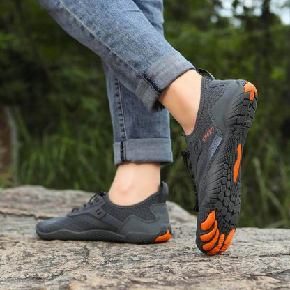 Outdoor-Flussverfolgungsschuhe, rutschfeste Schwimmschuhe, Wat-Wanderschuhe, Fünf-Finger-Profi-Barfußschuhe (Unisex)