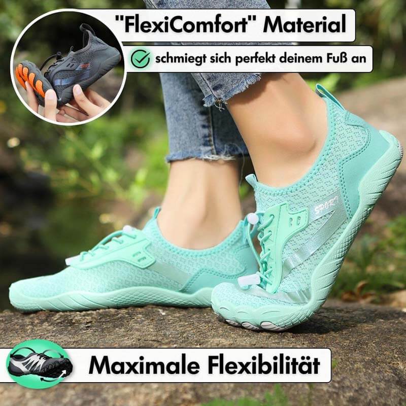 Outdoor-Flussverfolgungsschuhe, rutschfeste Schwimmschuhe, Wat-Wanderschuhe, Fünf-Finger-Profi-Barfußschuhe (Unisex)