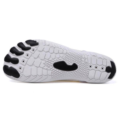 Outdoor-Flussverfolgungsschuhe, rutschfeste Schwimmschuhe, Wat-Wanderschuhe, Fünf-Finger-Profi-Barfußschuhe (Unisex)
