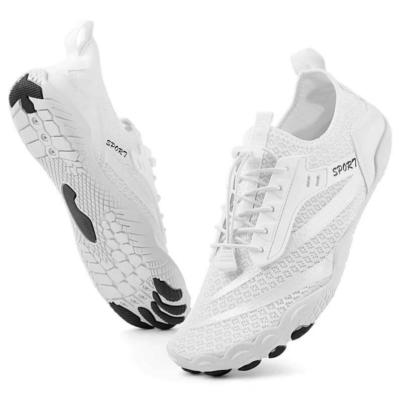 Outdoor-Flussverfolgungsschuhe, rutschfeste Schwimmschuhe, Wat-Wanderschuhe, Fünf-Finger-Profi-Barfußschuhe (Unisex)