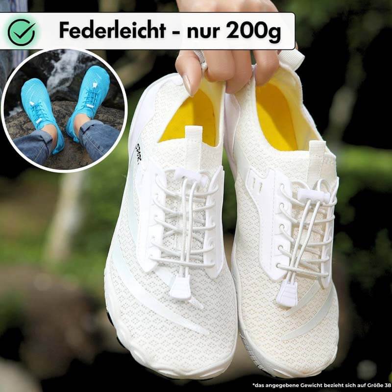 Outdoor-Flussverfolgungsschuhe, rutschfeste Schwimmschuhe, Wat-Wanderschuhe, Fünf-Finger-Profi-Barfußschuhe (Unisex)