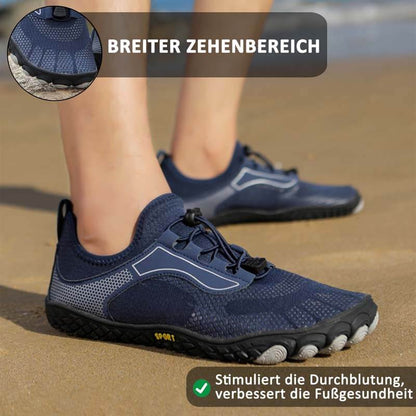 Neue Outdoor-Flussverfolgungsschuhe für Männer und Frauen Watschuhe zum Strandschwimmen Bergsteiger-Fünffinger-Indoor-Lauffitnessschuhe Barfußschuhe (Unisex)