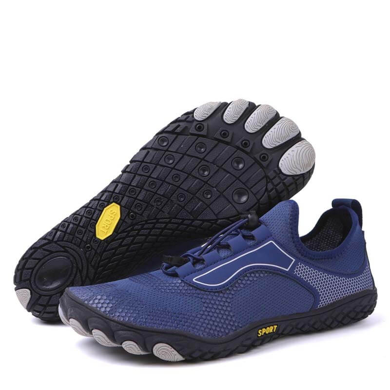 Neue Outdoor-Flussverfolgungsschuhe für Männer und Frauen Watschuhe zum Strandschwimmen Bergsteiger-Fünffinger-Indoor-Lauffitnessschuhe Barfußschuhe (Unisex)