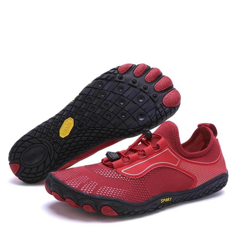 Neue Outdoor-Flussverfolgungsschuhe für Männer und Frauen Watschuhe zum Strandschwimmen Bergsteiger-Fünffinger-Indoor-Lauffitnessschuhe Barfußschuhe (Unisex)