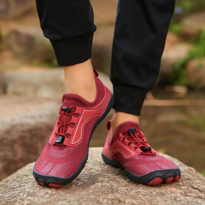 Neue Outdoor-Flussverfolgungsschuhe für Männer und Frauen Watschuhe zum Strandschwimmen Bergsteiger-Fünffinger-Indoor-Lauffitnessschuhe Barfußschuhe (Unisex)