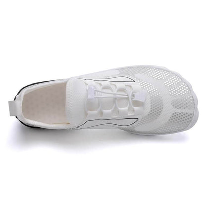 Neue Outdoor-Flussverfolgungsschuhe für Männer und Frauen Watschuhe zum Strandschwimmen Bergsteiger-Fünffinger-Indoor-Lauffitnessschuhe Barfußschuhe (Unisex)
