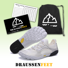 Lade das Bild in den Galerie-Viewer, draussenfeet barfussschuhe 31477 weiss
