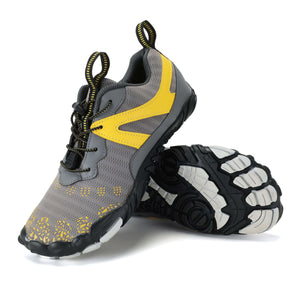 draussenfeet barfussschuhe 31478 grau