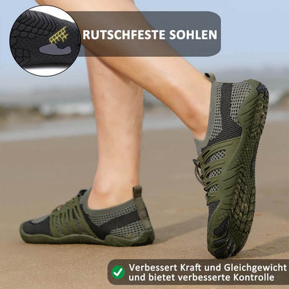 Outdoor-Sport-Flussverfolgungsschuhe, rutschfeste Strandschuhe, Outdoor-Barfußschuhe, Schwimm- und Rad-Fitness-Fünf-Finger-Schuhe (Unisex)