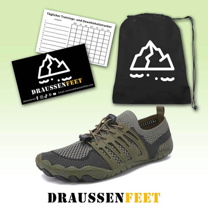 Outdoor-Sport-Flussverfolgungsschuhe, rutschfeste Strandschuhe, Outdoor-Barfußschuhe, Schwimm- und Rad-Fitness-Fünf-Finger-Schuhe (Unisex)