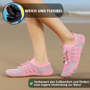 draussenfeet barfussschuhe 31479 rosa