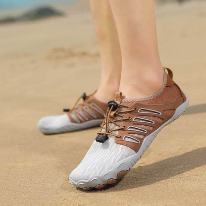 Outdoor-Strandschuhe, Fünf-Finger-Schuhe zum Schwimmen, Tauchen, Wat- und Flussverfolgungsschuhe, rutschfeste Barfußschuhe für Sport und Fitness (Unisex)