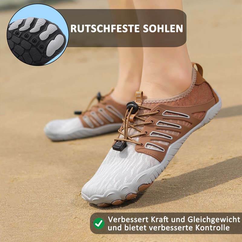 Outdoor-Strandschuhe, Fünf-Finger-Schuhe zum Schwimmen, Tauchen, Wat- und Flussverfolgungsschuhe, rutschfeste Barfußschuhe für Sport und Fitness (Unisex)