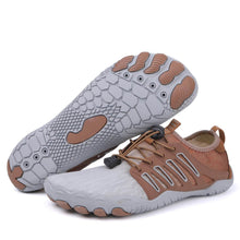 Lade das Bild in den Galerie-Viewer, draussenfeet barfussschuhe 31480 grau braun
