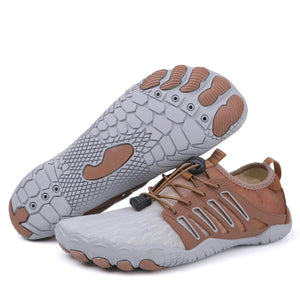 draussenfeet barfussschuhe 31480 grau braun