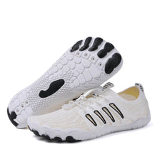 Lade das Bild in den Galerie-Viewer, draussenfeet barfussschuhe 31480 weiss schwarz
