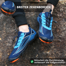 Lade das Bild in den Galerie-Viewer, draussenfeet barfussschuhe 31481 blau
