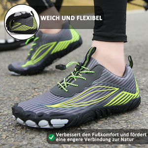 draussenfeet barfussschuhe 31481 grau 