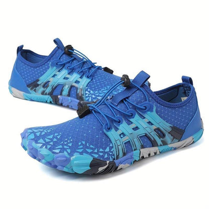 Bare-Water-Schuhe mit verstellbarer Schnalle, atmungsaktiv, schnell trocknend, rutschfest, für Herren im Sommer, Strandspaziergang/Schwimmen im Pool/Outdoor-Aktivitäten (Unisex)