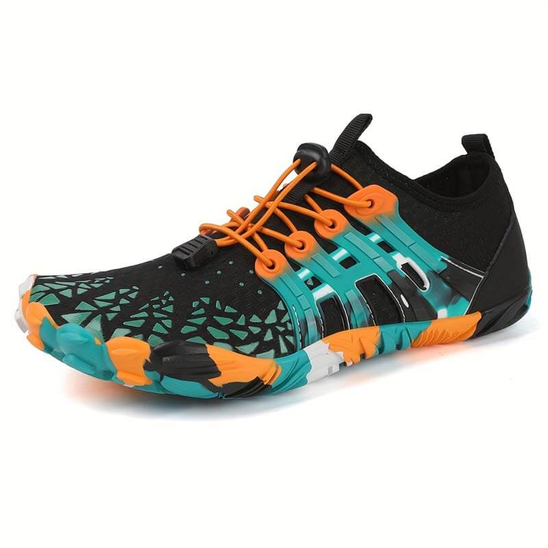Bare-Water-Schuhe mit verstellbarer Schnalle, atmungsaktiv, schnell trocknend, rutschfest, für Herren im Sommer, Strandspaziergang/Schwimmen im Pool/Outdoor-Aktivitäten (Unisex)