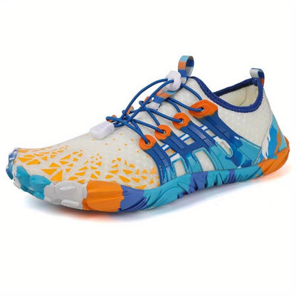 Bare-Water-Schuhe mit verstellbarer Schnalle, atmungsaktiv, schnell trocknend, rutschfest, für Herren im Sommer, Strandspaziergang/Schwimmen im Pool/Outdoor-Aktivitäten (Unisex)